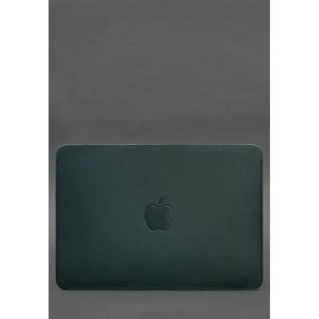 Кожаный чехол для MacBook Air 15-inch (2023) Зеленый