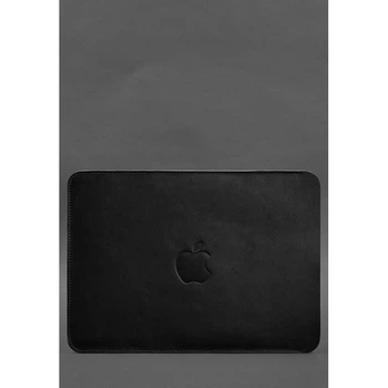 Кожаный чехол для MacBook Air 15-inch (2023) Черный