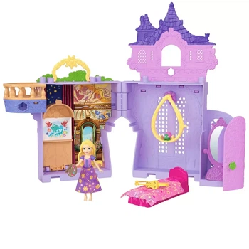 Игровой набор с мини-куклой Disney Princess Башня Рапунцель (JDP61)