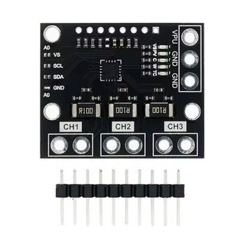 Цифровой датчик напряжения тока INA3221 трехканальный I2C (965617)