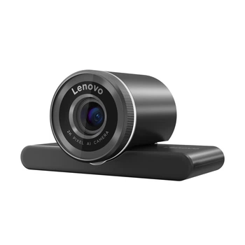 Веб-камера с AI Lenovo QHD Webcam 2560x1440 30 к/с USB-C Black (4XC1Q25245)