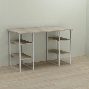 Письменный стол Ferrum-decor Карэн 76x120x70 белый ДСП Дуб Сонома 32мм (FRD-102282)