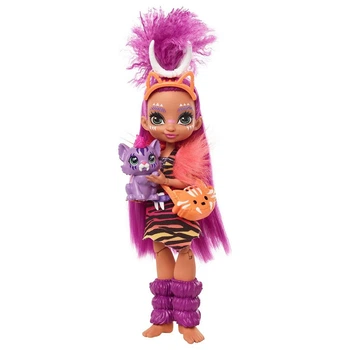 Лялька Cave Club Роралей і тигреня Ферелл з аксесуарами Mattel GNL84