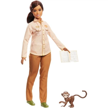Лялька Barbie Ким бути National Geographic Захисниця дикої природи GDM44 / GDM48