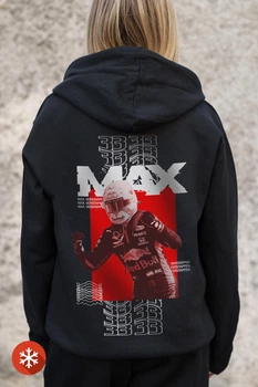 Женское утепленное зип-худи на флисе зиппер с принтом Max Kane Black S/M (8055833)