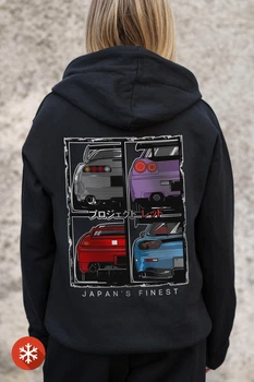 Жіноче Утеплене Зіп Худі На Флісі Зіпер З Принтом Cars Kane Black S/M (8055791)