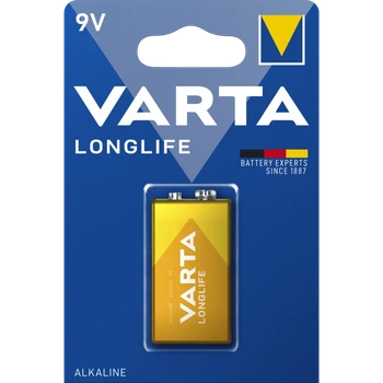 Батарейка 6LR61 VARTA LONGLIFE BLI 1 ALKALINE