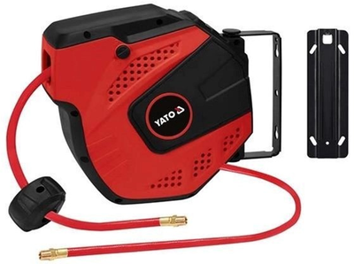 Przęwód pneumatyczny Yato YT-24242 na zwijaku automatycznym 8 mm x 10 m (5906083038396)