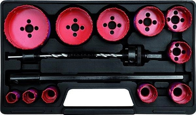Piły otwornice Yato YT-3381 BI-METAL HSS M3 Ø=19-76 mm zestaw 15 szt (5906083933813)