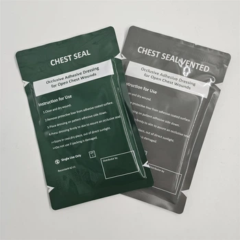 Оклюзійні наліпки 2шт (вентильована та невентильована) Chest Seal