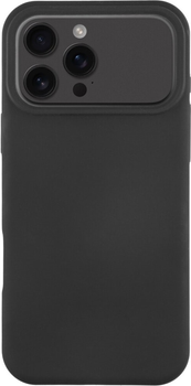Etui 4smarts Silicone Case Cupertino do Apple iPhone 17 Pro Black (4252011911998)