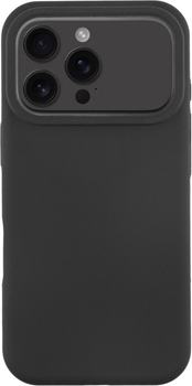 Etui 4smarts Silicone Case Cupertino do Apple iPhone 17 Pro Max Black (4252011912001)