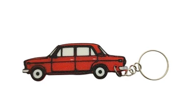 Брелок на ключи Лада Жигули Lada классика красный