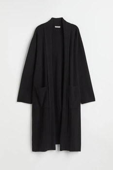 Жіночий кардиган H&M 209338-2 M(170/96) чорний (2093380004)