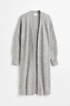 Жіночий кардиган H&M 202494-2 XS(160/80) сірий (2024940002)