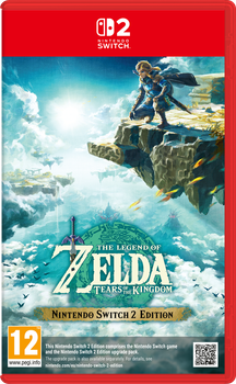 Игра Nintendo Switch 2 The Legend of Zelda: Tears of the Kingdom (Картридж)