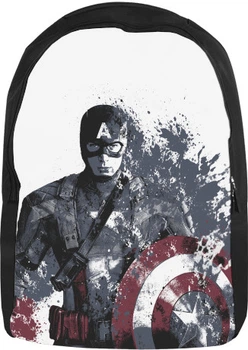 Рюкзак 3D Captain-America-7 Розмір 28x38см