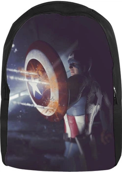 Рюкзак 3D Captain-America-8 Розмір 28x38см