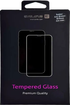 Захисне скло Evelatus 3D Corning Gorilla Glass 10X Stong для Apple iPhone 17 Pro Max Black (EVEAPP17PMCGG10XS)