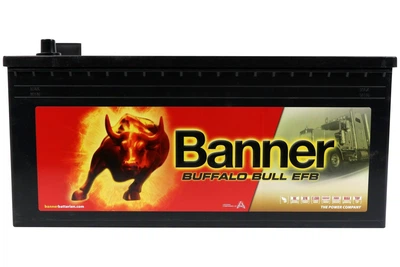 Акумулятор BANNER 12v 240ah 1200a En Buffalo Bull Efb L+ 517*273*240mm (587429)