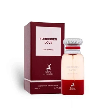 Парфюмированная вода унисекс Alhambra Forbidden Love 80ml Lattafa оригинал