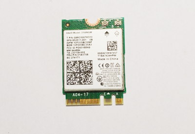 Wi-Fi адаптер Intel 3168NGW Dual Band AC 802.11ac WLAN Bluetooth Б/В