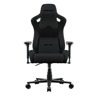 Игровое кресло Anda Seat Kaiser Frontier XL Dark Gray Fabric нагрузка до 150 кг, льняная ткань, пена Memory Foam, гарантия 24 мес, наклон спинки 160 °, рост до 200 см