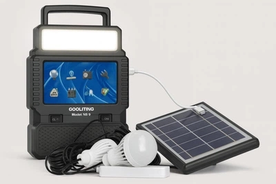 Портативная солнечная система освещения GD-8086 с TV, FM, USB и 3 LED лампами
