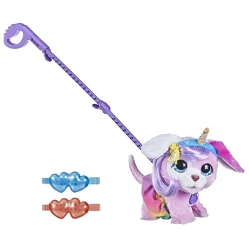 Интерактивная игрушка FurReal Glamalots Гламурный Щенок на поводке F1544