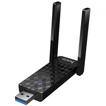 Портативний модем WiFi роутер Hoco HI34 600Mbs (Micro SIM) Black