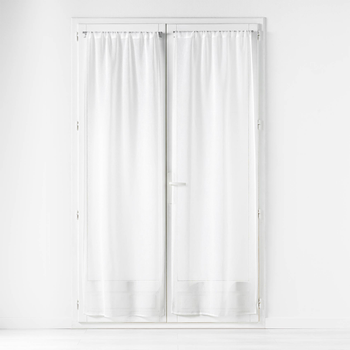 Zestaw firan Douceur d'intérieur Carlin 70 x 200 cm 2 szt (3574386276375)