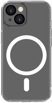 Etui plecki Connect Clear Case With Magnetic and Camera Protection do Apple iPhone 14 Transparent (CONAPP14CMCT)