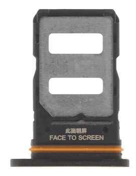 Тримач Sim-карти Xiaomi Redmi Note 14 Pro+ 5G черный Midnight Black на дві Sim-карти High Copy