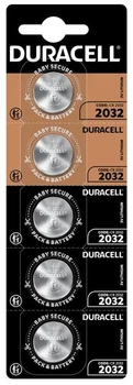 Батарейка Duracell CR2032 / DL2032 5 шт