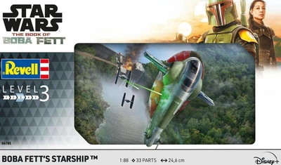 Збірна модель 1:88 зореліт Боби Фетта "Книга Боби Фетта" Revell (06785)