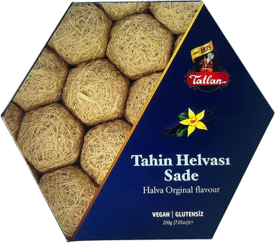 Тахінна халва Tatlan Шестигранник 200 г (8695014027062)