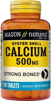 Кальций Mason Natural из раковин устриц 500 мг 100 таблеток (311845091512)