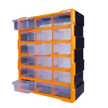 Органайзер пластиковий E.NEXT e.toolbox.pro.24 24" 18 секцій 381×157×475 мм (t011024)