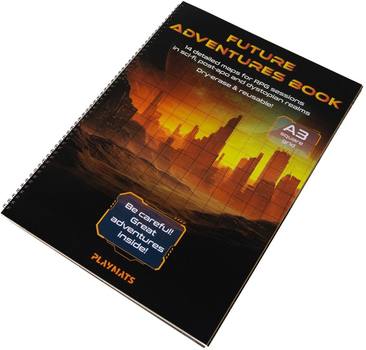 Додаток до настільної гри Netfire Книга RPG: Future Adventures Book A3 (квадратна) (5905794523771)