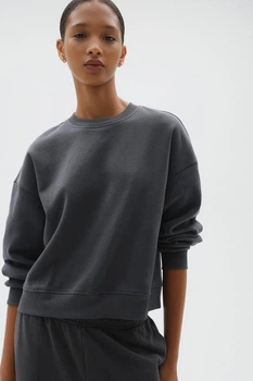 Жіночий світшот H&M 211113-4 S(165/88) сірий (2111130003)
