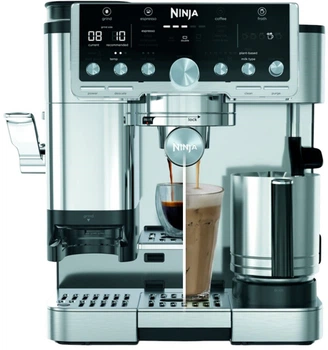 Кофеварка рожковая Ninja Luxe Café Essential Coffee Maker ES701EU профессиональная
