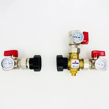 Термозмішувальний вузол LADOMIX 25 65°C Dn25 (1") 40 кВт KVANT (Без насосу)