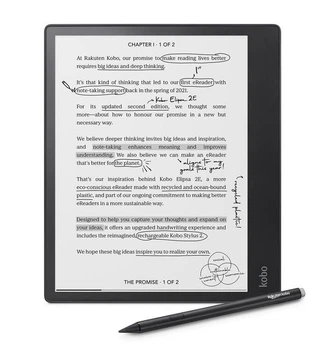 Електронна книга Kobo Elipsa Pack (N604-KU-BK-K-BU)