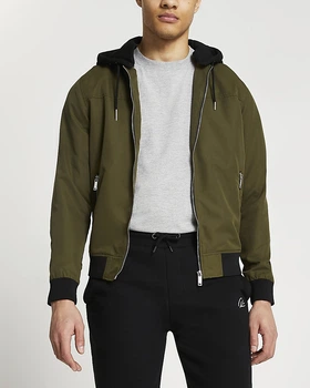 Бомбер River Island болотний YYETZ411 XS