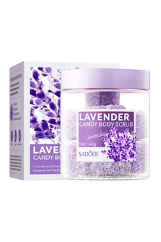 Cкраб для тела с экстрактом лаванды Sadoer Lavender Candy Body Scrub, 140 г