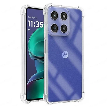 Чехол Fiji Proof для Motorola Edge 60 Pro прозрачный бампер с усиленными бортами Transparent