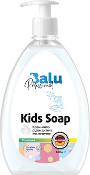 Крем-мило рідке дитяче косметичне BALU KIDS SOAP "Ромашка" 600 мл