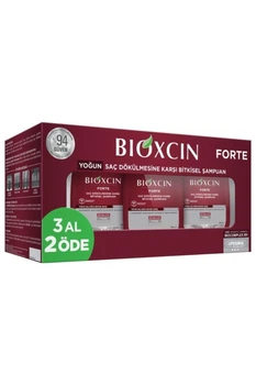 Шампунь против выпадения волос Biota Bioxcin (Bioxsine, Биоксин) Forte 300мл три пляшки
