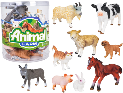 Zestaw figurek zwierząt z farmy 18 el. Farma (5903864970043)