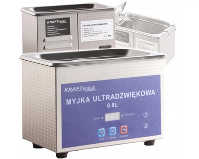 Ультразвукова мийка Kraft&Dele KD504 0.8 л очищувач для ювелірних виробів інструментів автозапчастин